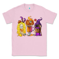 Bubblegum Pink Halloween hocus pocus coffee cups Classic Tee - RanaPortraitStore
