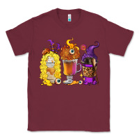 Burgundy Halloween hocus pocus coffee cups Classic Tee - RanaPortraitStore