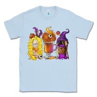 Dusty Blue Halloween hocus pocus coffee cups Classic Tee - RanaPortraitStore