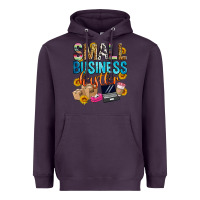 Plum small business hustler Heavyweight Hoodie - Zillion Design Studio