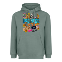 Sage small business hustler Heavyweight Hoodie - Zillion Design Studio
