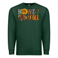 Sports Green howdy y all Premium Sweatshirt - HRA Design Shop