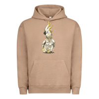 Pigment Burro Cockatoo Bird Urban Hoodie - LillyAllenDesigns