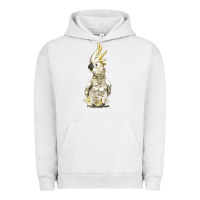 Pigment Lunar Rock Cockatoo Bird Urban Hoodie - LillyAllenDesigns