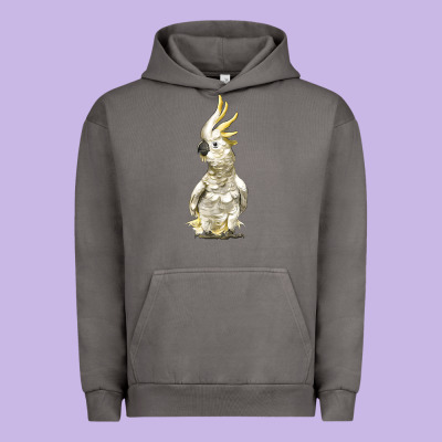 Cockatoo Bird Urban Hoodie Designed By Lillyallendesigns
