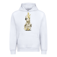 White Cockatoo Bird Urban Hoodie - LillyAllenDesigns