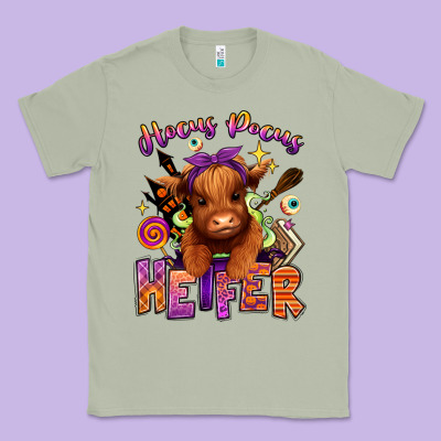 Hocus Pocus Heifer Classic Tee Designed By Ranaportraitstore