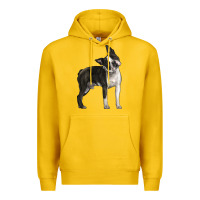 Lemon Boston Terrier Premium Hoodie - LillyAllenDesigns