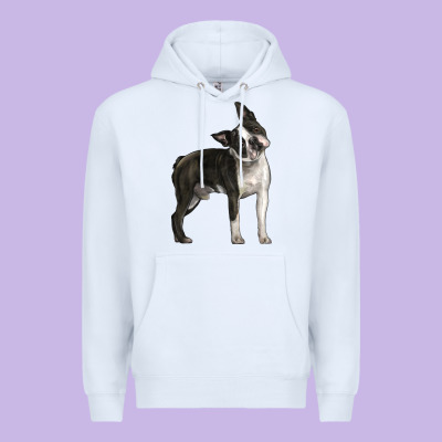 Boston Terrier Premium Hoodie Designed By Lillyallendesigns