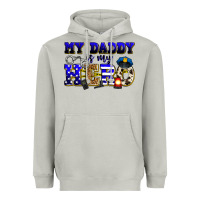 Moon Dust my daddy is my hero police Heavyweight Hoodie - Zillion Design Studio