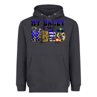 Smoke my daddy is my hero police Heavyweight Hoodie - Zillion Design Studio