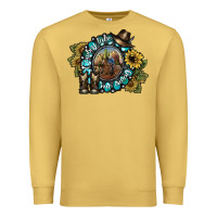 Antique Gold cowboy take me away 2 Premium Sweatshirt - SublimationCraftShop