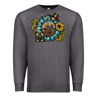 Charcoal Heather cowboy take me away 2 Premium Sweatshirt - SublimationCraftShop