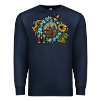 Navy cowboy take me away 2 Premium Sweatshirt - SublimationCraftShop