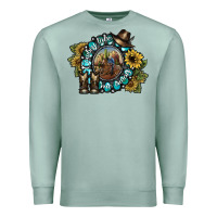 Seafoam cowboy take me away 2 Premium Sweatshirt - SublimationCraftShop