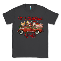 Smoke it's christmas y'all truck with farm animals Classic Tee - RanaPortraitStore