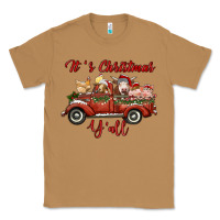 Toasted Coconut it's christmas y'all truck with farm animals Classic Tee - RanaPortraitStore