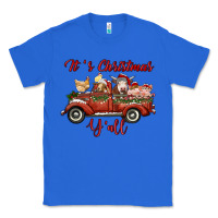 True Royal it's christmas y'all truck with farm animals Classic Tee - RanaPortraitStore