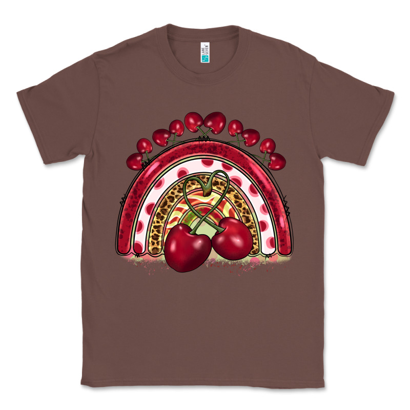Cherry Rainbow Classic Tee by BarkalooDesign | Teevron