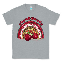 Heather Grey cherry rainbow Classic Tee - BarkalooDesign