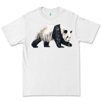 White walking panda Premium Tee - LillyAllenDesigns