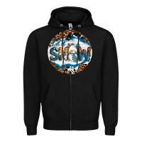 Black Let It Snow Zipper Hoodie - RanaPortraitStore