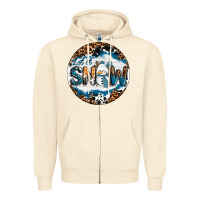 Sandshell Let It Snow Zipper Hoodie - RanaPortraitStore