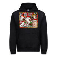 Black merry christmas goats Urban Hoodie - Jasminsmagicworld