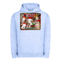 Pigment Grape Ice merry christmas goats Urban Hoodie - Jasminsmagicworld