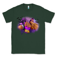 Sports Green Halloween sneaker and heel afro woman Classic Tee - RanaPortraitStore