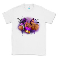 White Halloween sneaker and heel afro woman Classic Tee - RanaPortraitStore
