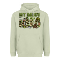 Matcha my daddy is my hero army Heavyweight Hoodie - Zillion Design Studio