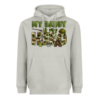 Moon Dust my daddy is my hero army Heavyweight Hoodie - Zillion Design Studio