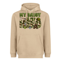 Mushroom my daddy is my hero army Heavyweight Hoodie - Zillion Design Studio