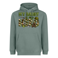My Daddy Is My Hero Army Heavyweight Hoodie | Teevron