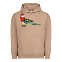 Pigment Burro Rosella Bird Urban Hoodie - LillyAllenDesigns