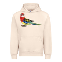 Sandshell Rosella Bird Urban Hoodie - LillyAllenDesigns