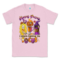 Bubblegum Pink Hocus pocus i need coffee to focus Classic Tee - RanaPortraitStore