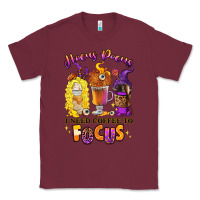 Burgundy Hocus pocus i need coffee to focus Classic Tee - RanaPortraitStore