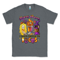 Charcoal Heather Hocus pocus i need coffee to focus Classic Tee - RanaPortraitStore