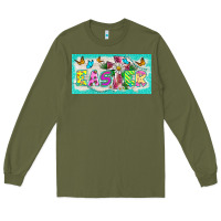Army Green easter cross license plate template Long Sleeve Tee - BarkalooDesign
