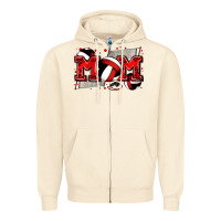 Sandshell mom volleyball Zipper Hoodie - Zillion Design Studio