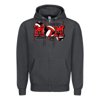 Smoke mom volleyball Zipper Hoodie - Zillion Design Studio