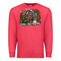 Cardinal cowboy take me away Premium Sweatshirt - SublimationCraftShop