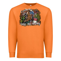 Carrot cowboy take me away Premium Sweatshirt - SublimationCraftShop
