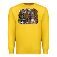 Lemon cowboy take me away Premium Sweatshirt - SublimationCraftShop
