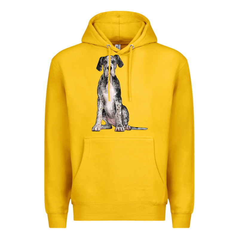 Great Dane Dog Premium Hoodie by LillyAllenDesigns | Teevron
