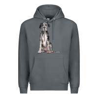 Rock Great Dane Dog Premium Hoodie - LillyAllenDesigns
