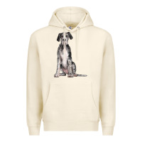 Tofu Great Dane Dog Premium Hoodie - LillyAllenDesigns