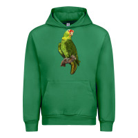 Emerald New Zealand Paraket Parrot Urban Hoodie - LillyAllenDesigns